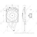 Radiator cooling fans auto for FIAT PANDH